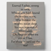 Eternal Father Strong om Plaque op te slaan Fotoplaat (Voorkant)