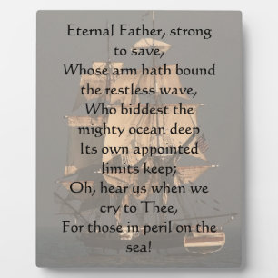 Eternal Father Strong om Plaque op te slaan Fotoplaat