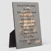 Eternal Father Strong om Plaque op te slaan Fotoplaat (Zijkant)