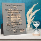 Eternal Father Strong om Plaque op te slaan Fotoplaat (Zijkant)