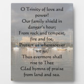 Eternal Father Strong om Plaque op te slaan Fotoplaat (Voorkant)