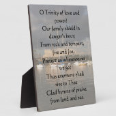 Eternal Father Strong om Plaque op te slaan Fotoplaat (Zijkant)