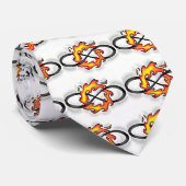 Eternal Fire Design Stropdas (Opgerold)