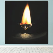 Eternal Flame Canvas Afdruk (Insitu (Houten vloer))