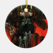 Eternal Flame Fire Twins Surrealist Collage Art Keramisch Ornament (Voorkant)