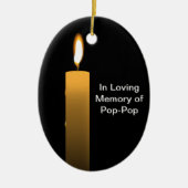 Eternal Flame Keramisch Ornament (Voorkant)