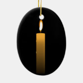 Eternal Flame Keramisch Ornament (Achterkant)