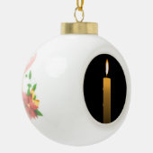 Eternal Flame Keramische Bal Ornament (Links)