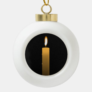 Eternal Flame Keramische Bal Ornament