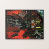 Eternal Flame Mixed Media Horror Gothic Originele  Legpuzzel (Horizontaal)
