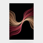 Eternal Flow of Love — Abstract Romantic Art Acryl Bord (Voorkant)