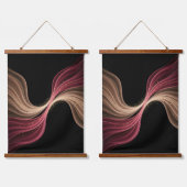 Eternal Flow of Love — Abstract Romantic Art Hangend Wandkleed (Dubbel)