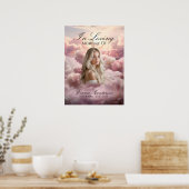 Eternal Garden Memorial Welkomstbord Poster (Keuken)