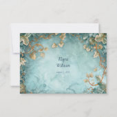 Eternal Grace Elfen Huwelijks Trouwkaart Bedankkaart (Achterkant)