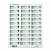 Eternal Grace Elven Wedding Etiket (Full Sheet)