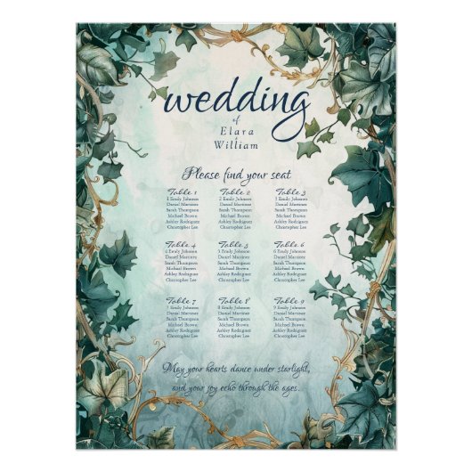 Eternal Grace Elven Wedding Perfect Poster (Voorkant)