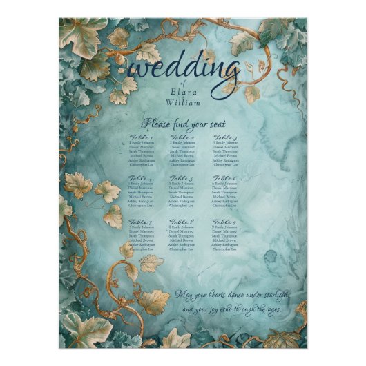 Eternal Grace Elven Wedding Perfect Poster (Voorkant)