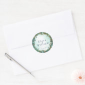 Eternal Grace Elven Wedding Ronde Sticker (Envelop)