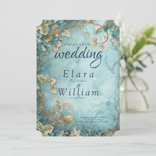 Eternal Grace Fantasy Elven Kaart (Staand voorkant)