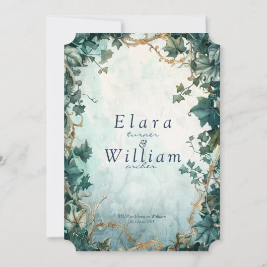 Eternal Grace Fantasy Elven Kaart (Achterkant)