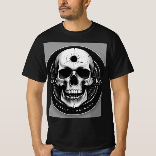 Eternal Guardian Skull bone-Collectie T-shirt (Voorkant)