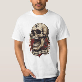 Eternal Guardian Skull Tattoo T-shirt
