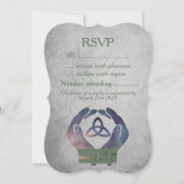 Eternal Handfasting RSVP-antwoordkaart Kaart (Voorkant)