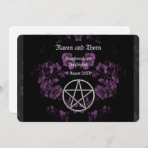 Eternal Handfasting/Weddenschap Pentacle Lavender 