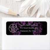 Eternal Handfasting/Wedding Pentacle Lavendar Ste Etiket (Insitu)