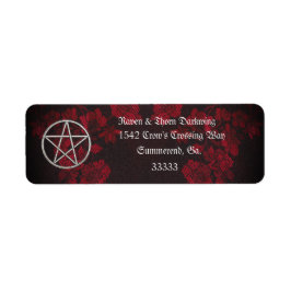 Eternal Handfasting/Wedding Pentacle Suite Etiket