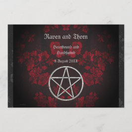Eternal Handfasting/Wedding Pentacle Suite Kaart