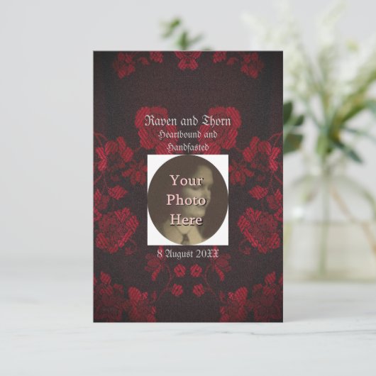 Eternal Handfasting/Wedding Suite Kaart (Staand voorkant)