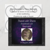 Eternal Handfasting/Wedding Suite Paars 2 Kaart (Voorkant / Achterkant)