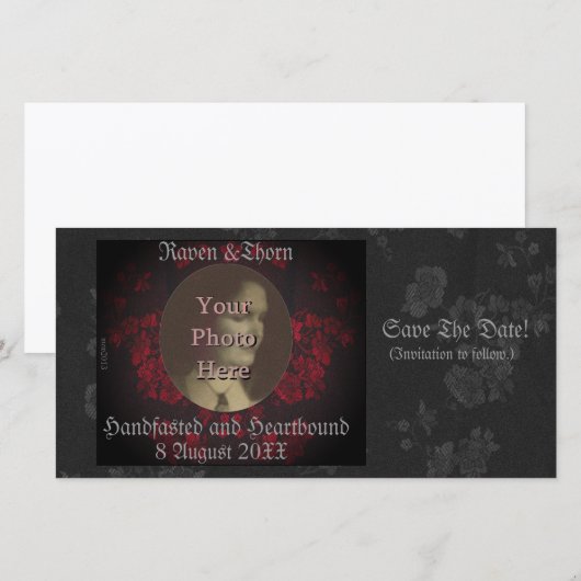 Eternal Handfasting/Wedding Suite Save The Date (Voorkant / Achterkant)