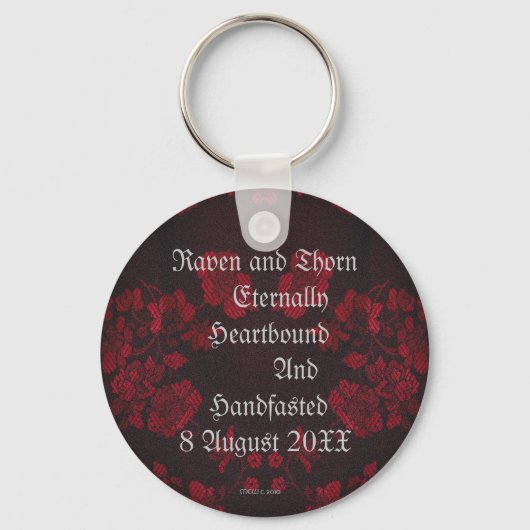 Eternal Handfasting/Wedding Suite Sleutelhanger (Voorkant)