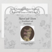 Eternal Handfasting/Wedding Suite White & Grey Kaart (Voorkant / Achterkant)