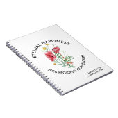 Eternal Happiness 2026 Convention with Flowers Notitieboek (Rechterzijde)