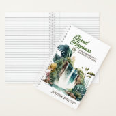 Eternal Happiness Convention Tropical Waterfall Notitieboek (Binnen)