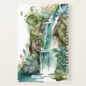 Eternal Happiness Convention Tropische Waterval Notitieboek (Achterkant)