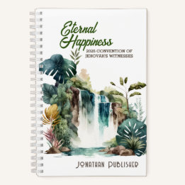 Eternal Happiness Convention Tropische Waterval Notitieboek