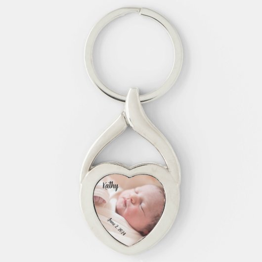 Eternal Heart Sleutelhanger - Baby Loss Keepsake (Voorkant)