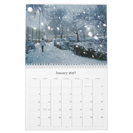 Eternal Jerusalem Agenda Kalender (Jan 2027)