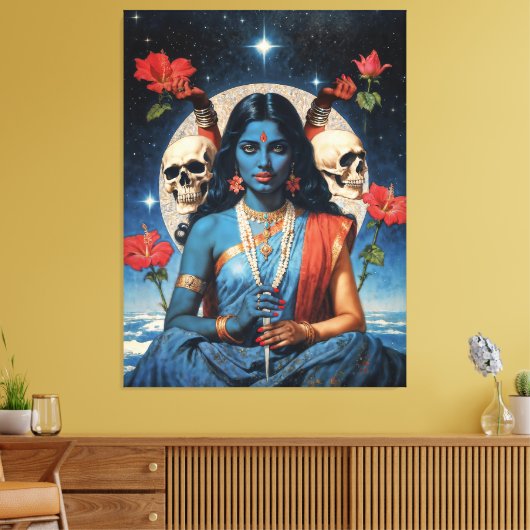 Eternal Kali Canvas Afdruk (Insitu (Woonkamer))