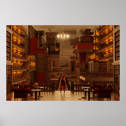 Eternal Library Poster (Voorkant)