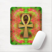 Eternal Life Ankh Psychedelic Buzz Mousepad Muismat (Met muis)