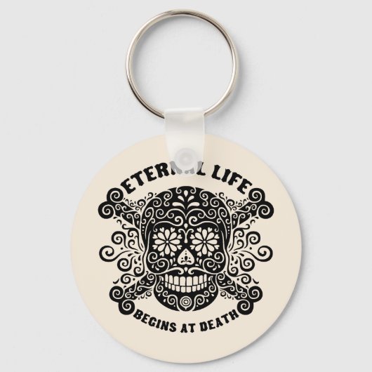 Eternal Life begint bij de dood Sleutelhanger (Voorkant)