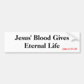 Eternal Life Bumpersticker (Voorkant)