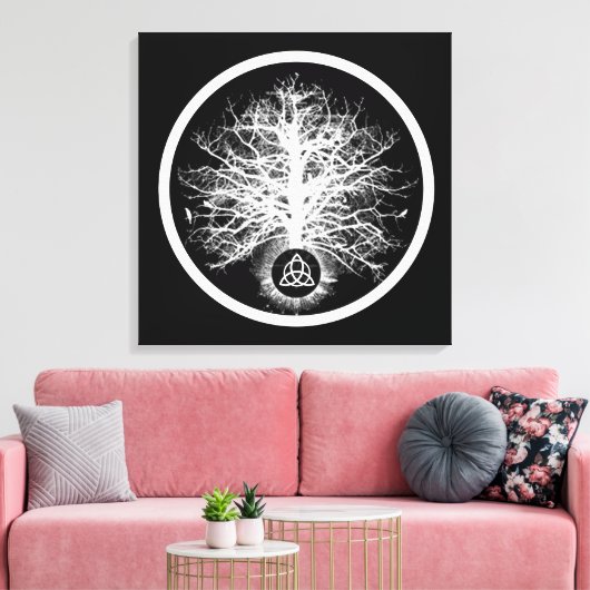 Eternal Life Canvas Afdruk (Insitu (Woonkamer))