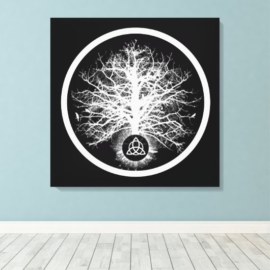 Eternal Life Canvas Afdruk (Insitu (Houten vloer))