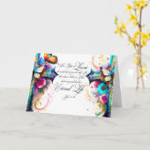 Eternal Life Kaart (Gele Bloem)